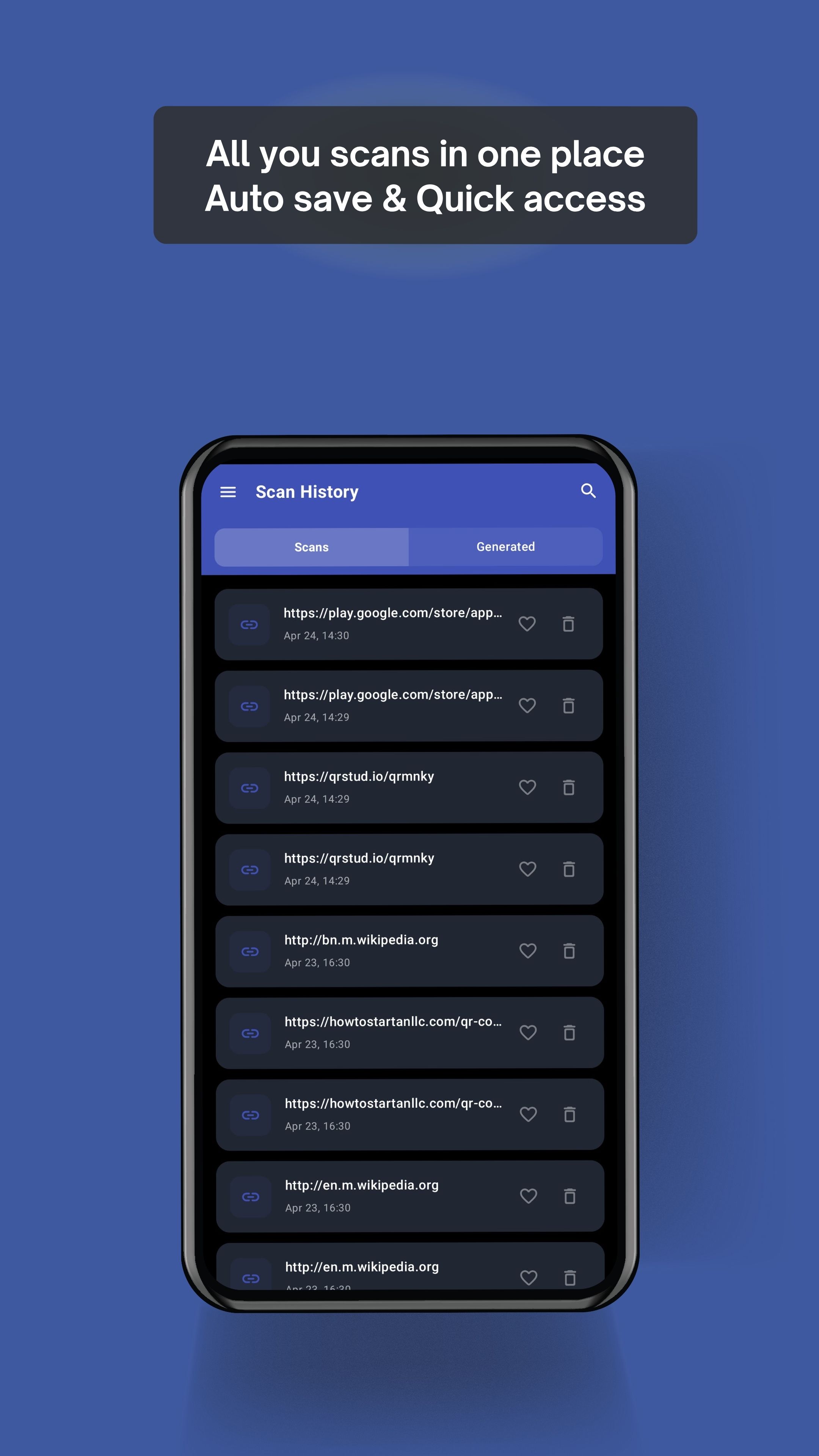 QR Scanner - generator