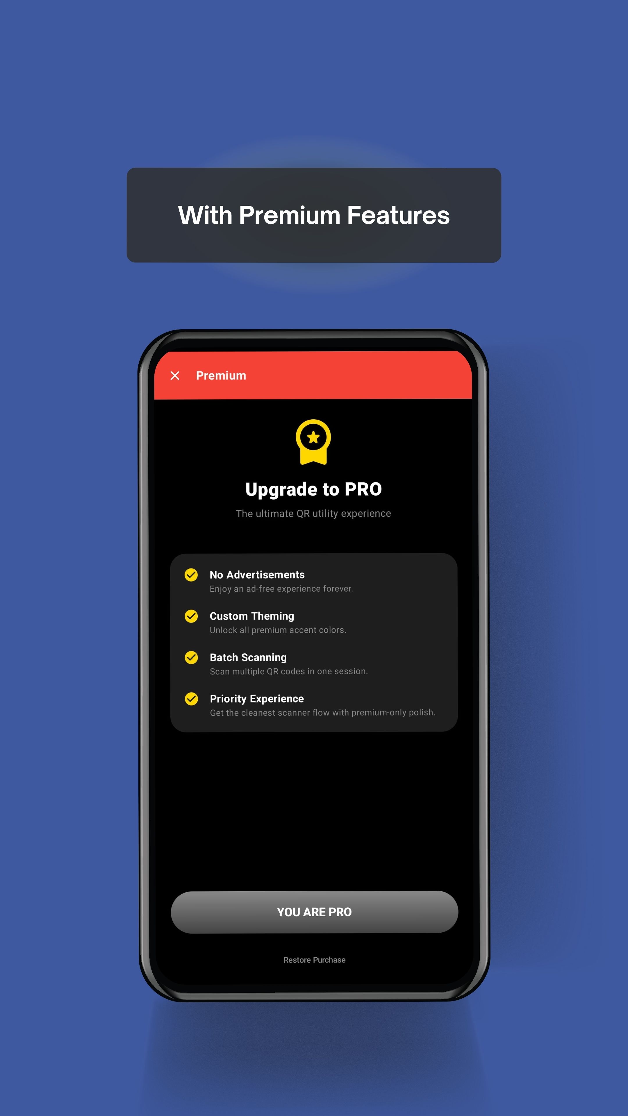 QR Scanner - about